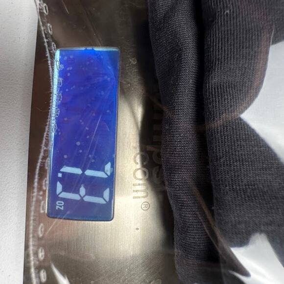 Athleta Top Womens Extra Large Black Move With Ease Asymmetrical Long Sleeve Gym - Picture 12 of 13